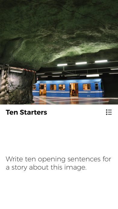 Writing Roulette - Writing app to inspire all authors everywhere screenshot 1