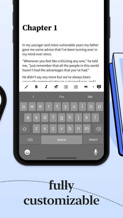 Writing Space: Books & Scripts screenshot 3