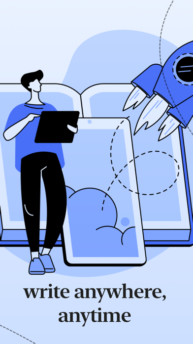 Writing Space: Books & Scripts screenshot 2