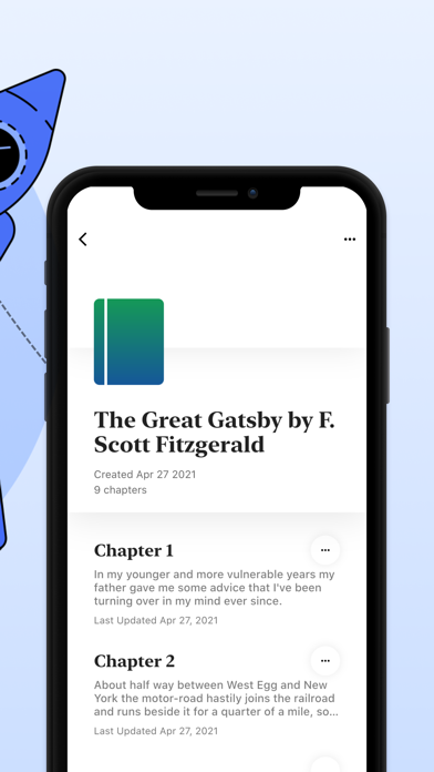 Writing Space: Books & Scripts screenshot 1