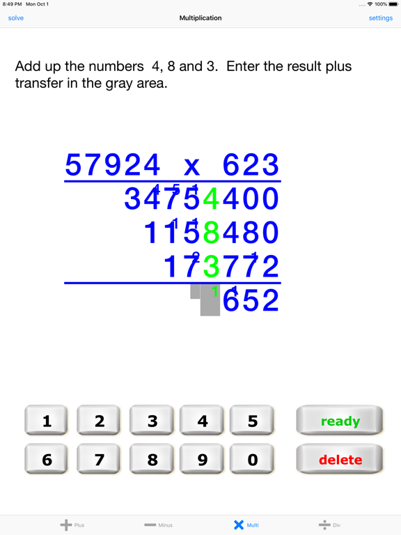 Written math for Grade School screenshot 7