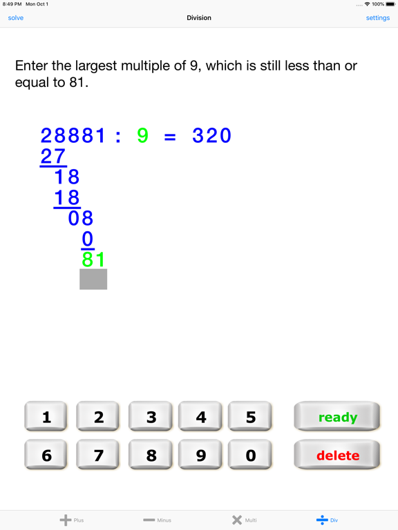 Written math for Grade School screenshot 4