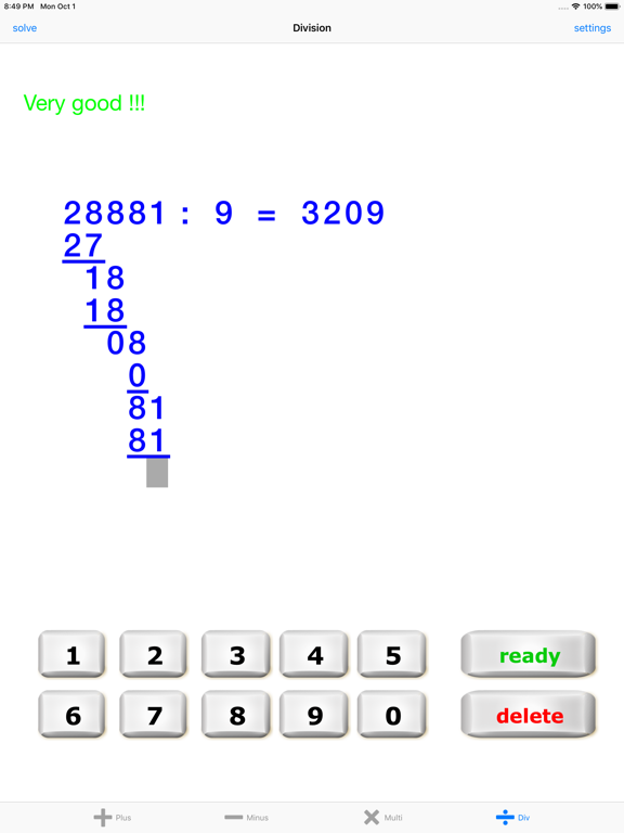 Written math for Grade School screenshot 3
