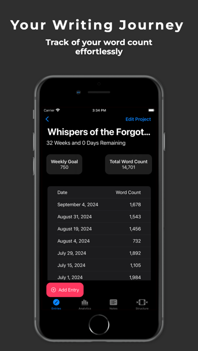 Written - Project Tracker screenshot 4