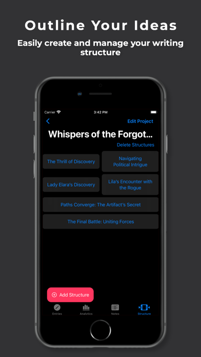 Written - Project Tracker screenshot 1