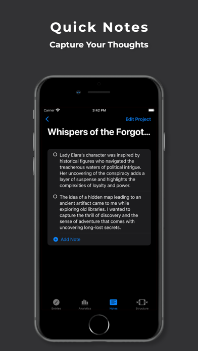 Written - Project Tracker screenshot 2
