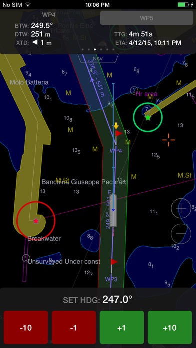 Wärtsilä iSailor screenshot 4
