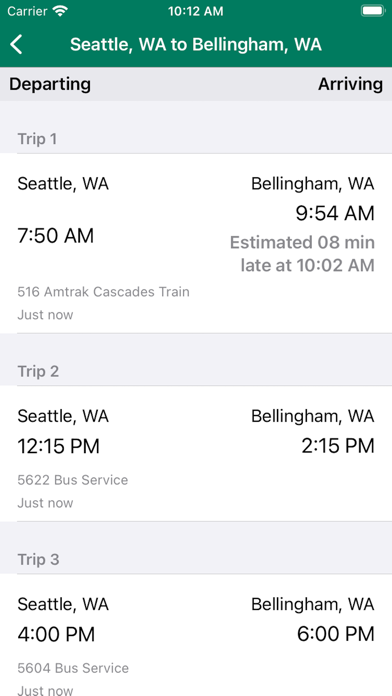 WSDOT screenshot 1