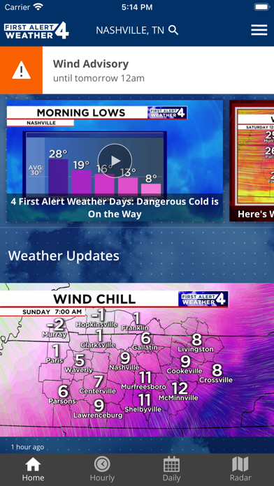 WSMV 4 FIRST ALERT Weather screenshot 4