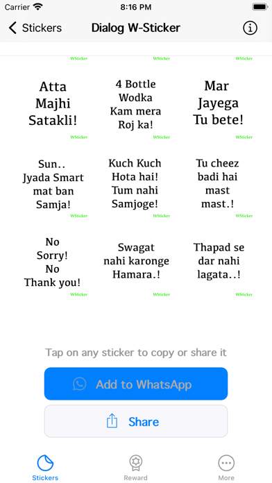 Wsticker for Chat Apps screenshot 1