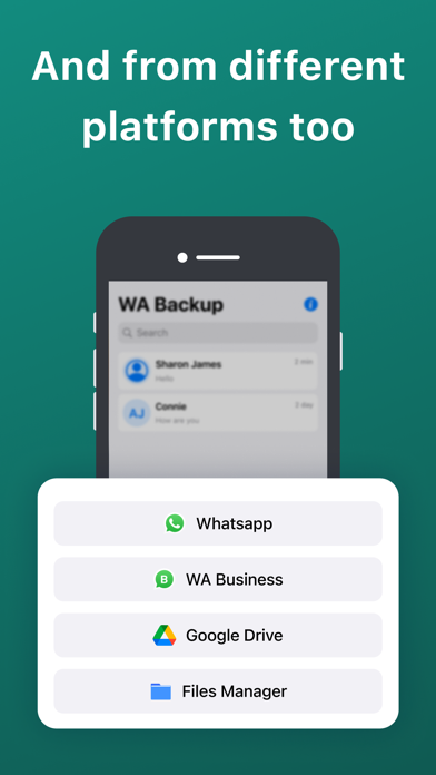WT Chat Backup Restore Delete screenshot 4
