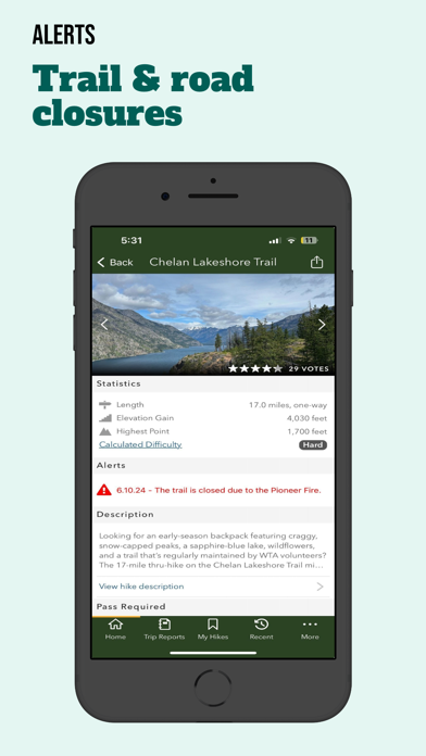 WTA Trailblazer: Go Hiking screenshot 5