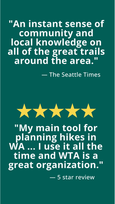 WTA Trailblazer: Go Hiking screenshot 1