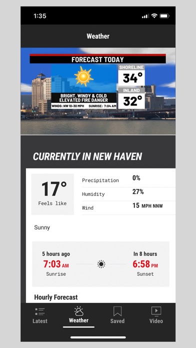 WTNH News 8 screenshot 1