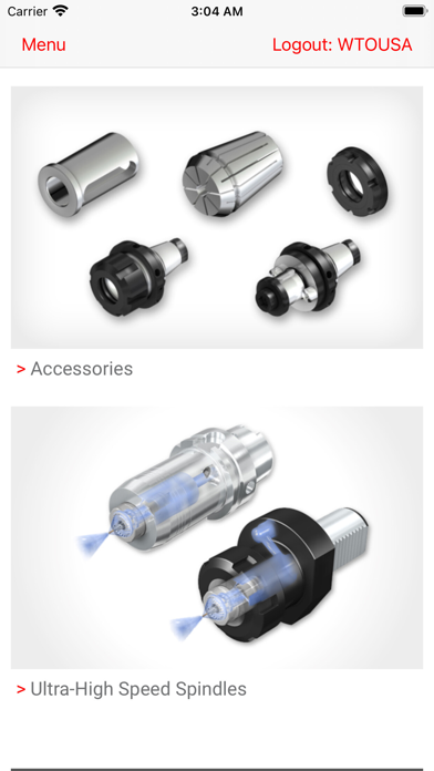 WTO eCatalog screenshot 4