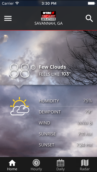 WTOC First Alert Radar screenshot 5