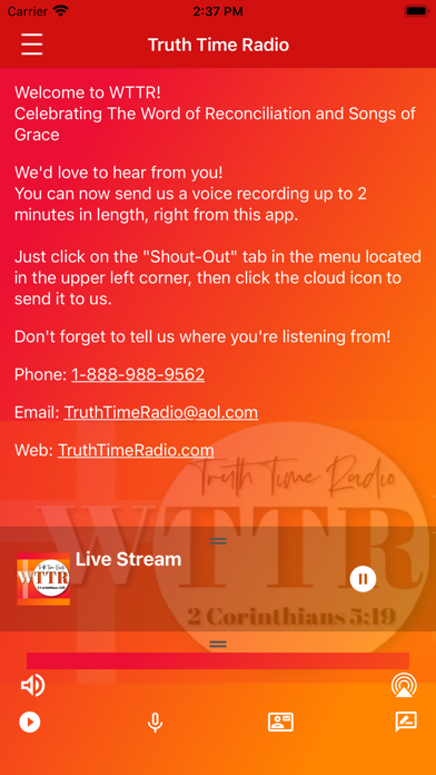 WTTR - Truth Time Radio screenshot 3