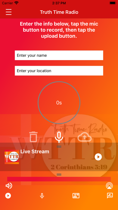WTTR - Truth Time Radio screenshot 2