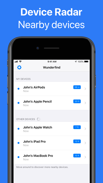 Wunderfind: Find Lost Device screenshot 1