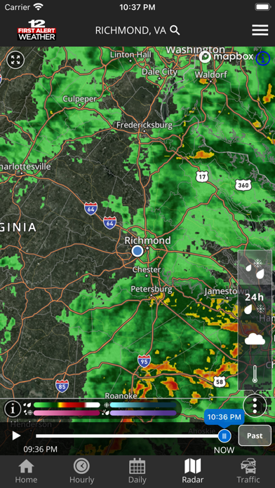 WWBT First Alert Weather screenshot 1
