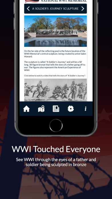 WWI Memorial Virtual Explorer screenshot 2
