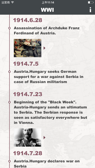 WWI timeline - WWI history screenshot 5