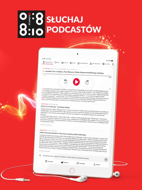 WYBORCZA: fakty, newsy, opinie screenshot 1