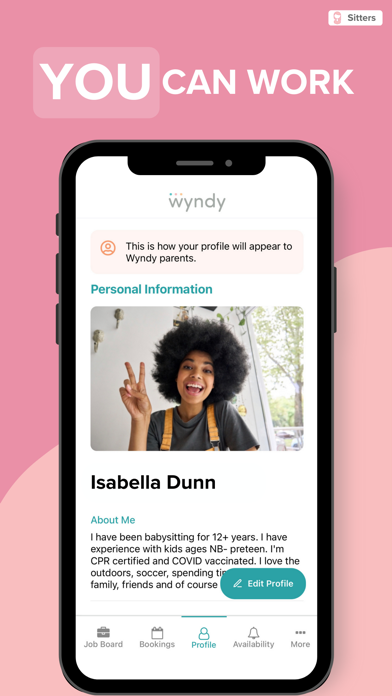 Wyndy: Babysitting, simplified screenshot 4