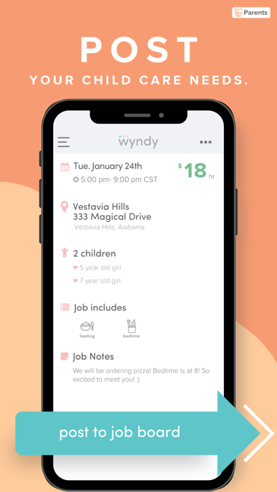 Wyndy: Babysitting, simplified screenshot 9