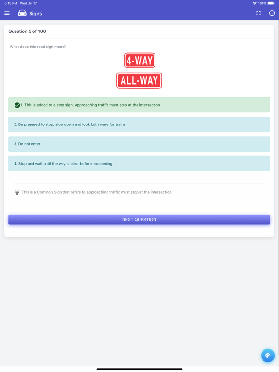 Wyoming DOT Practice Test screenshot 4