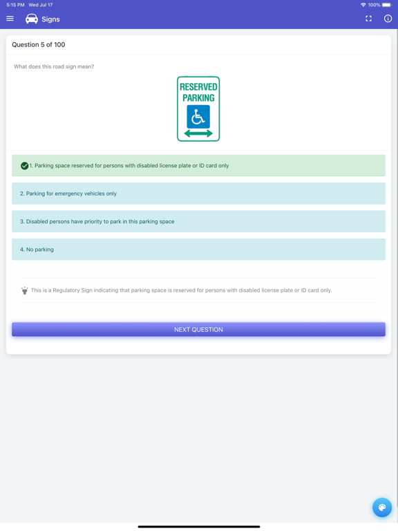 Wyoming DOT Practice Test screenshot 8
