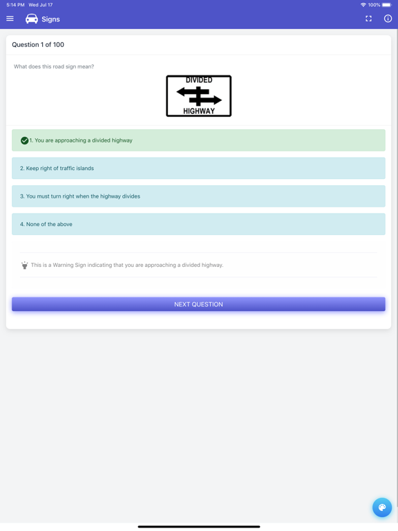 Wyoming DOT Practice Test screenshot 6