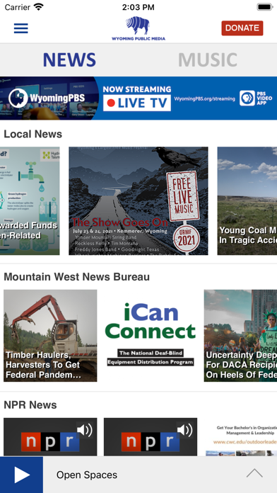 Wyoming Public Media App screenshot 4