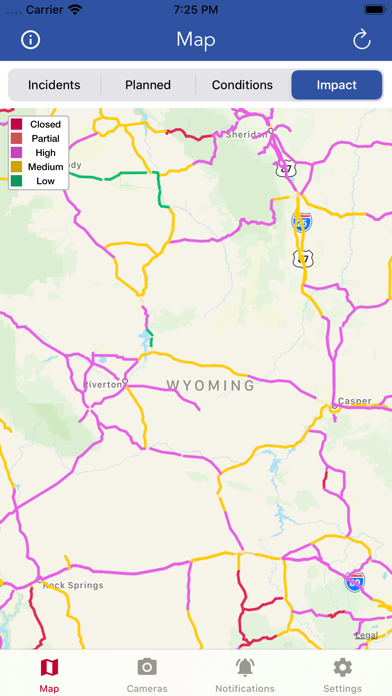 Wyoming Road Conditions screenshot 4