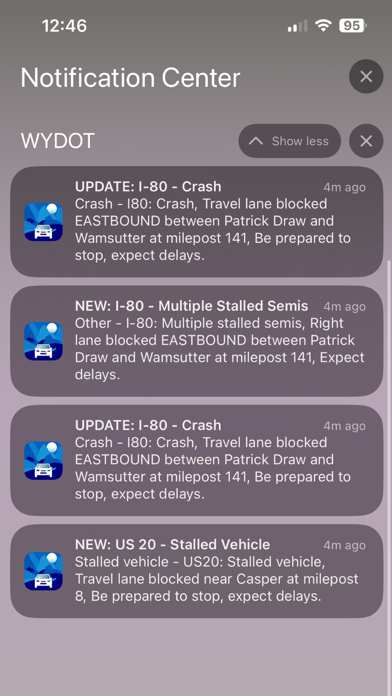 Wyoming Road Conditions screenshot 6