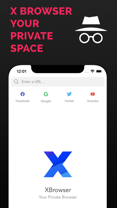 X Browser - Private Browser screenshot 3