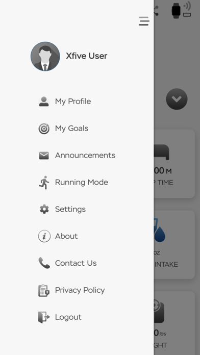 X-FIVE Wearables screenshot 1