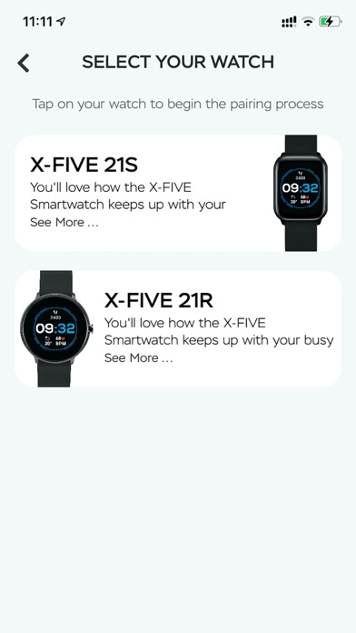 X-FIVE Wearables screenshot 5