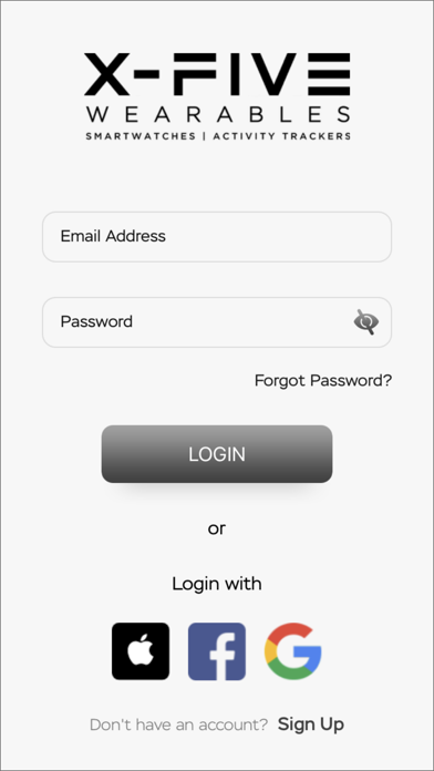 X-FIVE Wearables screenshot 7