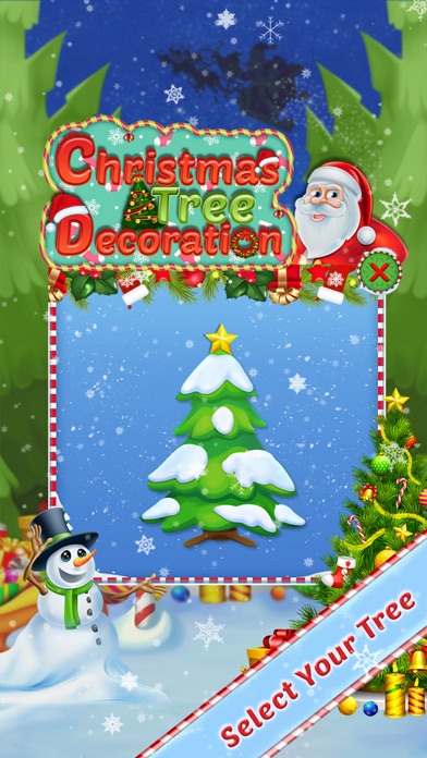 X-Mas Tree Decoration Game screenshot 1