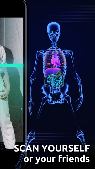 X-Ray Skeleton Scanner AR screenshot 3