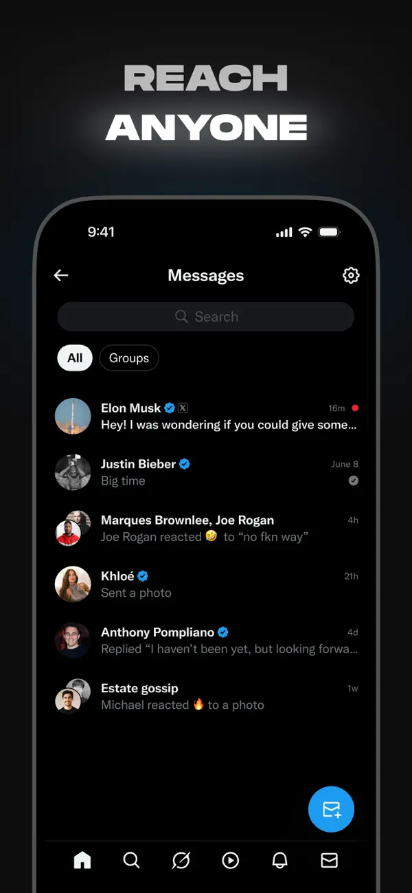 X screenshot 1