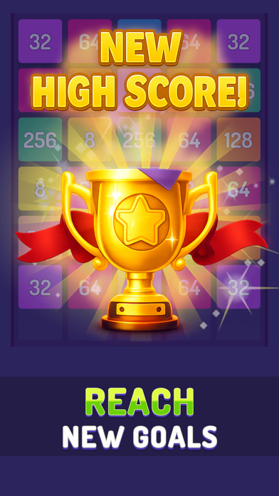 X2 Blocks: 2048 Number Puzzle screenshot 1