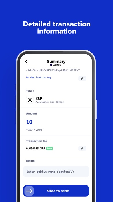 Xaman: XRP Ledger Wallet screenshot 2