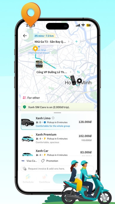 Xanh SM: Book EV rides screenshot 3