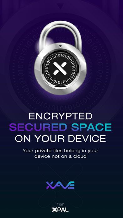 Xave: Encrypted Data Vault screenshot 5