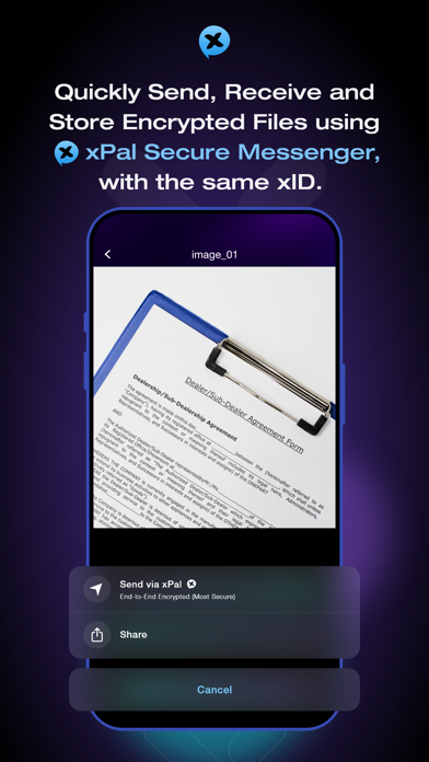 Xave: Encrypted Data Vault screenshot 2