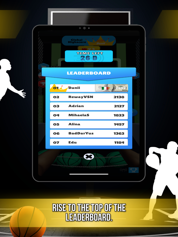xBasket - Basketball Contest screenshot 3