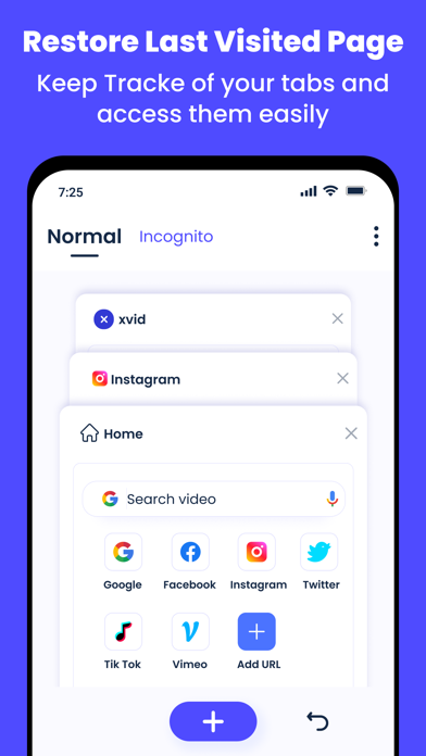 Xbrowser - Mini & Super fast screenshot 4