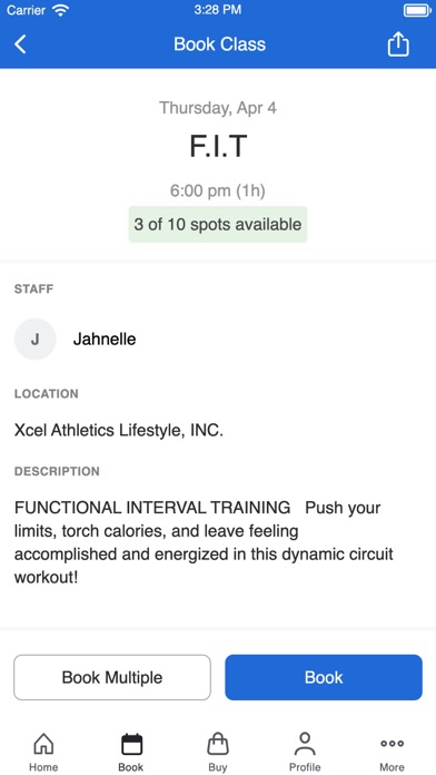 XCEL Athletic Lifestyle screenshot 1